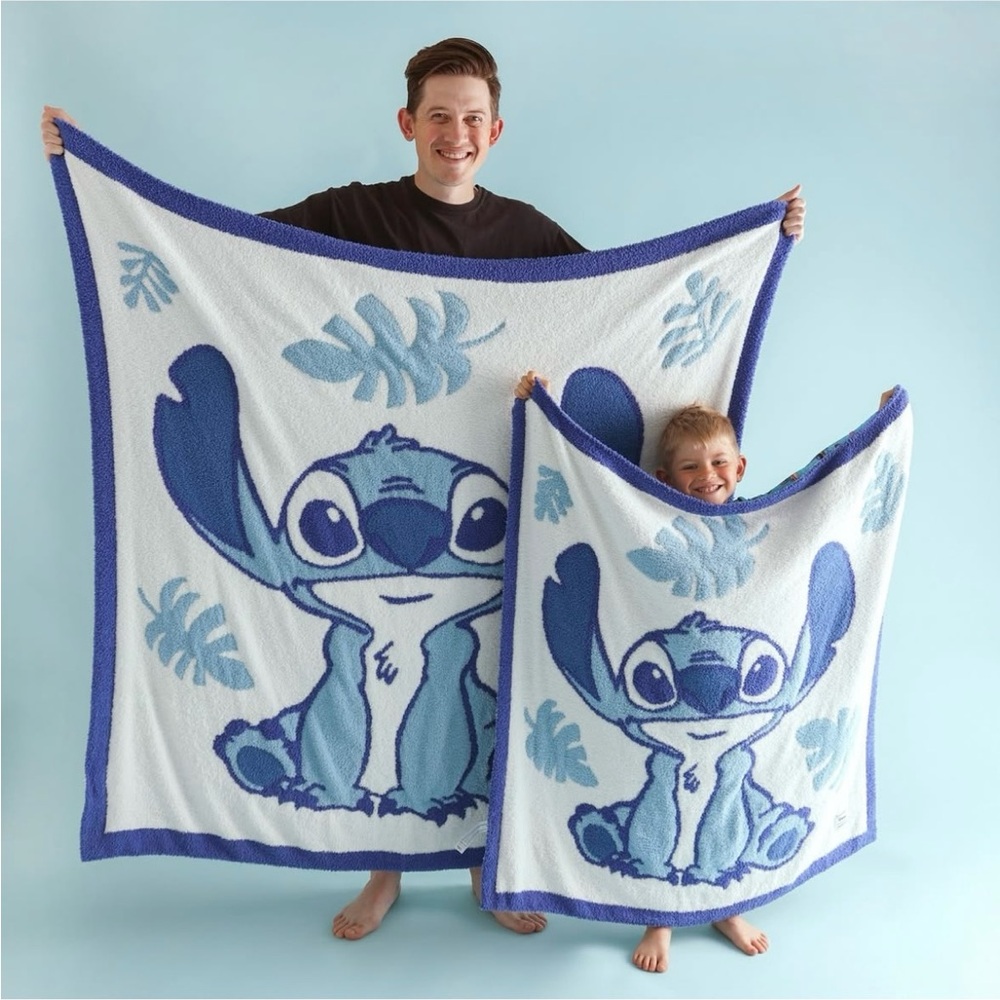 NWT Posh peanut Disney Stitch limited edition luxette cuddle patoo Blanket